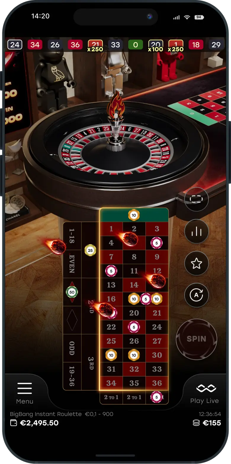 Big Bang Roulette