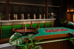 the bar